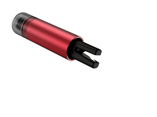 Veiligheidshamer met gordelsnijder en zelfklevende houder - Rood